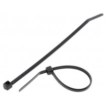 111-01950; Cable tie; L: 100mm; W: 2.5mm; polyamide; 80N; black; Ømax: 22mm; HELLERMANNTYTON 111-01950; Cable tie; L: 100mm; W: 2.5mm; polyamide; 80N; black; Ømax: 22mm; HELLERMANNTYTON