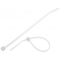 111-01959; Cable tie; L: 100mm; W: 2.5mm; polyamide; 80N; natural; Ømax: 22mm; HELLERMANNTYTON 111-01959; Cable tie; L: 100mm; W: 2.5mm; polyamide; 80N; natural; Ømax: 22mm; HELLERMANNTYTON