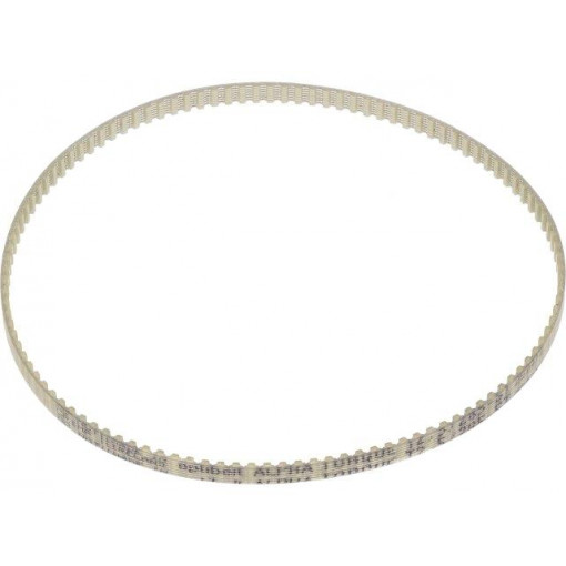 T2,5 285      477ZA; Timing belt; T2.5; W: 4mm; H: 1.3mm; Lw: 285mm; Tooth height: 0.7mm; OPTIBELT