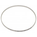T2,5 330      477ZA; Timing belt; T2.5; W: 4mm; H: 1.3mm; Lw: 330mm; Tooth height: 0.7mm; OPTIBELT