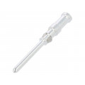 CDM-0.5; Contact; Size: 1,6mm; male; 0.5mm2; CDM/DDM,HD/HDD; silver plated; TE Connectivity