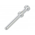 CEM-1.0; Contact; Size: 2,5mm; male; 1mm2; CEM/DEM,HEE; silver plated; 16A; TE Connectivity