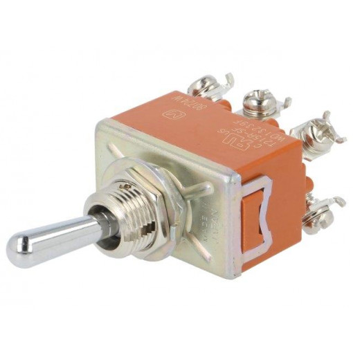 T215RSULCSAFJ; Switch: toggle; Pos: 2; DPDT; ON-(ON); 15A/250VAC; 15A/30VDC; PANASONIC