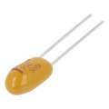 T350F685K035AT; Capacitor: tantalum; 6.8uF; 35VDC; THT; ±10%; -55÷125°C; 2.54mm; KEMET T350F685K035AT; Capacitor: tantalum; 6.8uF; 35VDC; THT; ±10%; -55÷125°C; 2.54mm; KEMET
