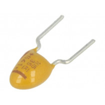 T356A105K035AT; Capacitor: tantalum; 1uF; 35VDC; THT; ±10%; -55÷125°C; Series: T356; KEMET