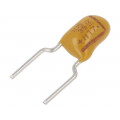 T356A105M035AT; Capacitor: tantalum; 1uF; 35VDC; THT; ±20%; -55÷125°C; Series: T356; KEMET T356A105M035AT; Capacitor: tantalum; 1uF; 35VDC; THT; ±20%; -55÷125°C; Series: T356; KEMET