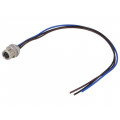T4071017031-001; Connector: M8; 0.2m; female; PIN: 3; socket; IP67; 60V; TE Connectivity