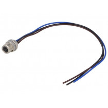 T4071017031-001; Connector: M8; 0.2m; female; PIN: 3; socket; IP67; 60V; TE Connectivity