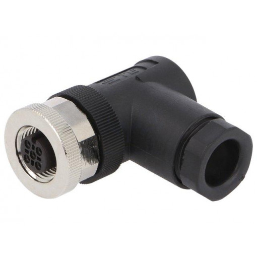 T4112002031-000; Plug; M12; PIN: 3; female; A code-DeviceNet / CANopen; for cable; TE Connectivity