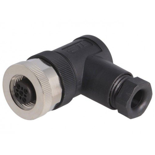 T4112401051-000; Plug; M12; PIN: 5; female; B code-Profibus; for cable; IP67; 60V; 4A; TE Connectivity