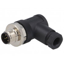 T4113001051-000; Plug; M12; PIN: 5; male; A code-DeviceNet / CANopen; for cable; TE Connectivity