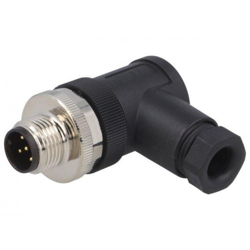 T4113001051-000; Plug; M12; PIN: 5; male; A code-DeviceNet / CANopen; for cable; TE Connectivity