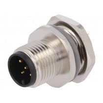 T4132012051-000; Socket; M12; PIN: 5; male; A code-DeviceNet / CANopen; soldering; TE Connectivity