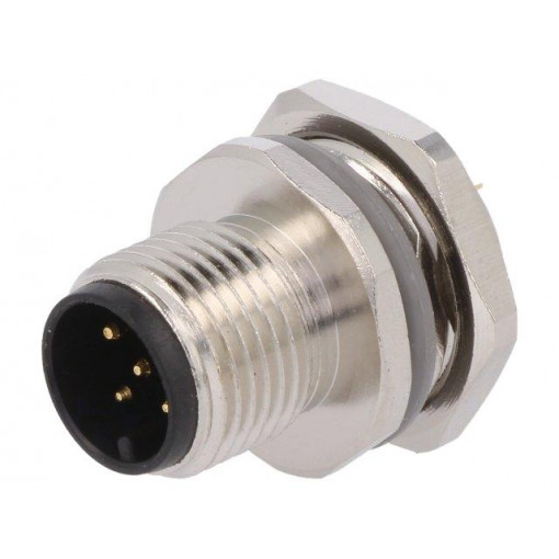 T4132012051-000; Socket; M12; PIN: 5; male; A code-DeviceNet / CANopen; soldering; TE Connectivity