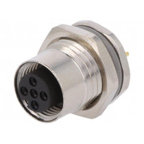 T4141012041-000; Socket; M12; PIN: 4; female; A code-DeviceNet / CANopen; THT; IP67; TE Connectivity