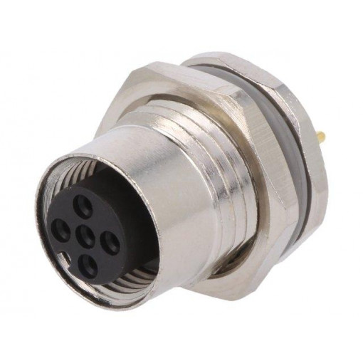 T4141012041-000; Socket; M12; PIN: 4; female; A code-DeviceNet / CANopen; THT; IP67; TE Connectivity