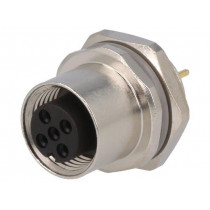 T4143012031-000; Socket; M12; PIN: 3; female; A code-DeviceNet / CANopen; THT; IP67; TE Connectivity
