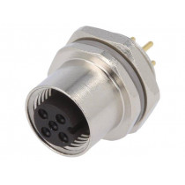 T4143012041-000; Socket; M12; PIN: 4; female; A code-DeviceNet / CANopen; THT; IP67; TE Connectivity