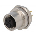 T4143012051-000; Socket; M12; PIN: 5; female; A code-DeviceNet / CANopen; THT; IP67; TE Connectivity