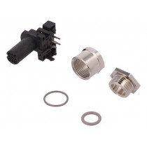 T4145015051-001; Socket; M12; PIN: 5; female; A code-DeviceNet / CANopen; THT; IP67; TE Connectivity