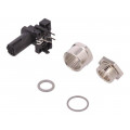 T4145535041-001; Socket; M12; PIN: 4; female; D code-Ethernet; THT; IP67; angled 90°; TE Connectivity
