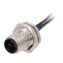 T4171010003-001; Socket; M12; PIN: 3; male; A code-DeviceNet / CANopen; cables; IP67; TE Connectivity
