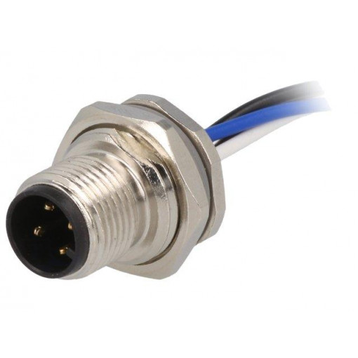 T4171010004-001; Socket; M12; PIN: 4; male; A code-DeviceNet / CANopen; cables; IP67; TE Connectivity