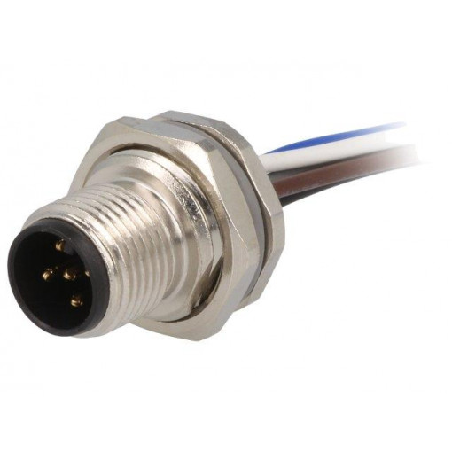 T4171010005-001; Socket; M12; PIN: 5; male; A code-DeviceNet / CANopen; cables; IP67; TE Connectivity