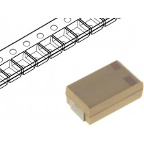 T495D476K025ATE250; Capacitor: tantalum; low ESR; 47uF; 25VDC; Case: D; 2917; ESR: 250mΩ; KEMET