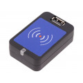 TWN4 USB FRONT READER P; RFID reader; antenna; 60x39x16.5mm; USB; 4.3÷5.5V; Range: 100mm; ELATEC
