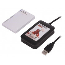 TECHTRACER LITE LEGIC; RFID card tester set; 155x100x35mm; USB; 4.3÷5.5V; ELATEC