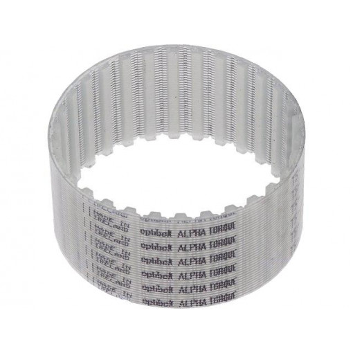 T5 150     2577ZA; Timing belt; T5; W: 25mm; H: 2.2mm; Lw: 150mm; Tooth height: 1.2mm; OPTIBELT