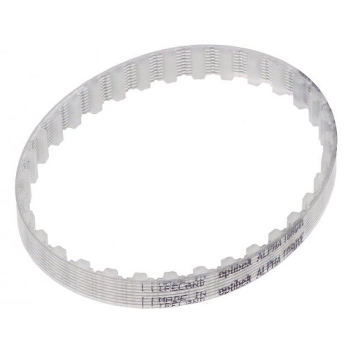T5 165      677ZA; Timing belt; T5; W: 6mm; H: 2.2mm; Lw: 165mm; Tooth height: 1.2mm; OPTIBELT