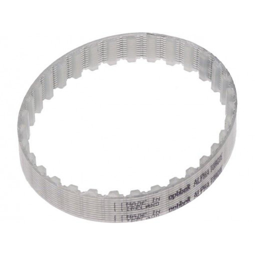 T5 165      877ZA; Timing belt; T5; W: 8mm; H: 2.2mm; Lw: 165mm; Tooth height: 1.2mm; OPTIBELT