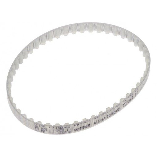 T5 245      677ZA; Timing belt; T5; W: 6mm; H: 2.2mm; Lw: 245mm; Tooth height: 1.2mm; OPTIBELT