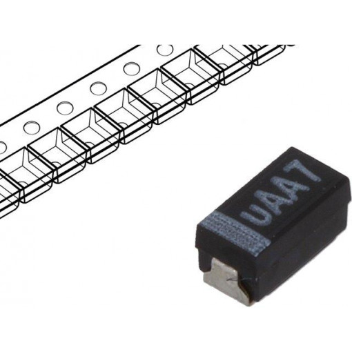 T520A226M006ATE090; Capacitor: tantalum-polymer; 22uF; 6.3VDC; Case: A; 1206; ESR: 90mΩ; KEMET