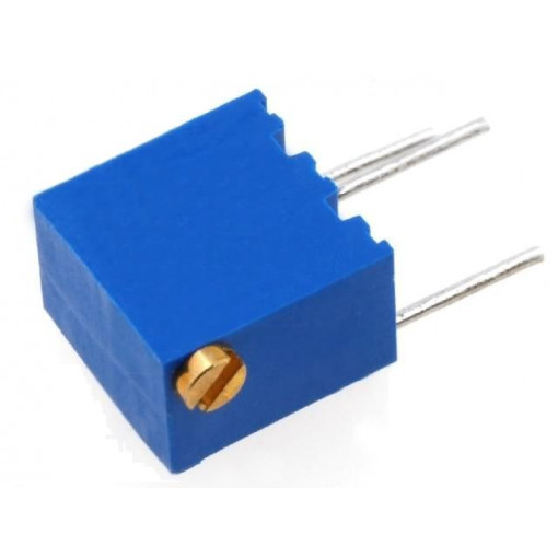 T63XB103KT20; Potentiometer: mounting; multiturn; 10kΩ; 250mW; ±10%; linear; VISHAY