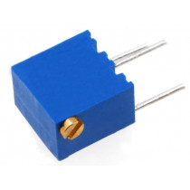 T63XB102KT20; Potentiometer: mounting; multiturn; 1kΩ; 250mW; ±10%; linear; T63XB; VISHAY