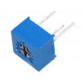 T75P-100K; Potentiometer: mounting; single turn,horizontal; 100kΩ; 250mW; SR PASSIVES