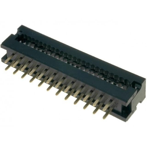 T8062400001NEU; IDC transition; PIN: 24; IDC,THT; for ribbon cable; 1.27mm; 1A; AMPHENOL