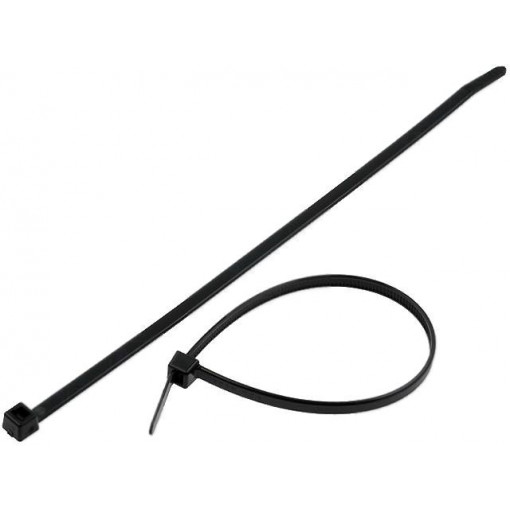 117-08070; Cable tie; L: 210mm; W: 4.7mm; polyamide; 355N; black; Ømax: 55mm; HELLERMANNTYTON