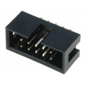 T821110A1S100CEU; Socket; IDC; male; PIN: 10; straight; THT; gold-plated; 2.54mm; AMPHENOL T821110A1S100CEU; Socket; IDC; male; PIN: 10; straight; THT; gold-plated; 2.54mm; AMPHENOL