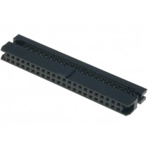 T826144A100CEU; Plug; IDC; female; PIN: 44; IDC; for ribbon cable; 1mm; gold flash; AMPHENOL