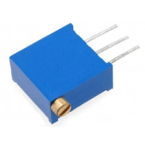 T910X-1K; Potentiometer: mounting; multiturn; 1kΩ; 500mW; THT; ±10%; linear; SR PASSIVES