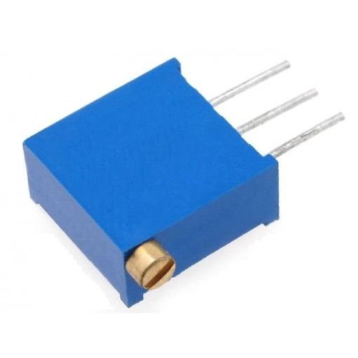 T910X-1K; Potentiometer: mounting; multiturn; 1kΩ; 500mW; THT; ±10%; linear; SR PASSIVES