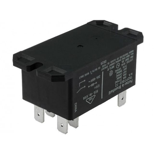 6-1393211-9; Relay: electromagnetic; DPST-NO; Ucoil: 12VDC; 30A; Series: T92; TE Connectivity 6-1393211-9; Relay: electromagnetic; DPST-NO; Ucoil: 12VDC; 30A; Series: T92; TE Connectivity