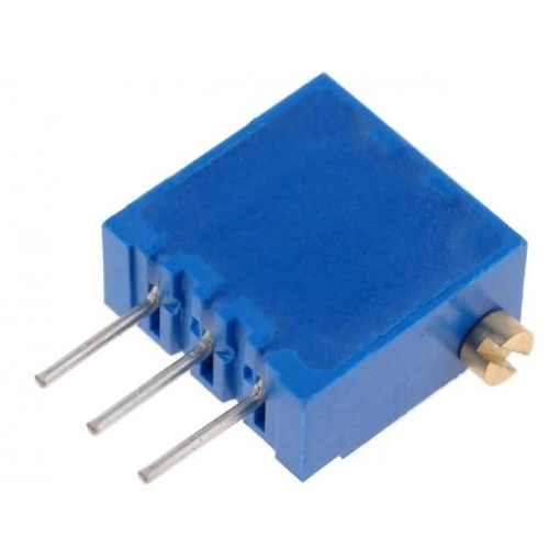 T93XA104KT20; Potentiometer: mounting; multiturn; 100kΩ; 500mW; THT; ±10%; linear; VISHAY