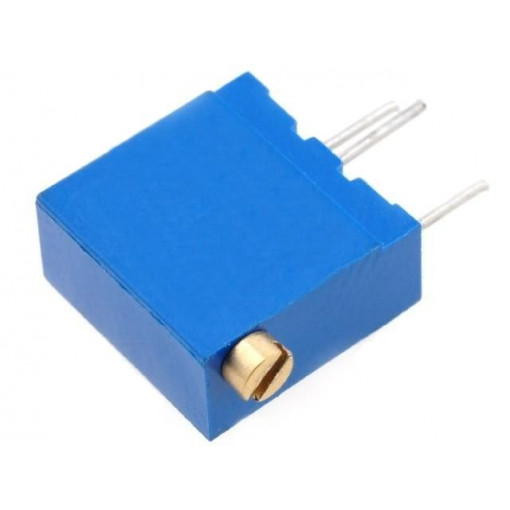 T93XB104KT20; Potentiometer: mounting; multiturn; 100kΩ; 500mW; THT; ±10%; linear; VISHAY
