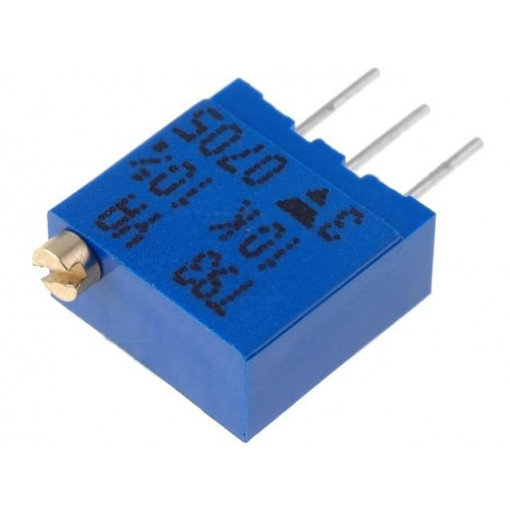 T93YA103KT20; Potentiometer: mounting; multiturn; 10kΩ; 500mW; THT; ±10%; linear; VISHAY