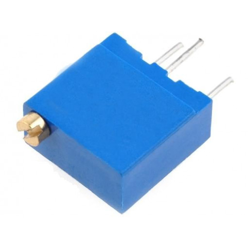 T93YB105KT20; Potentiometer: mounting; multiturn; 1MΩ; 500mW; THT; ±10%; linear; VISHAY